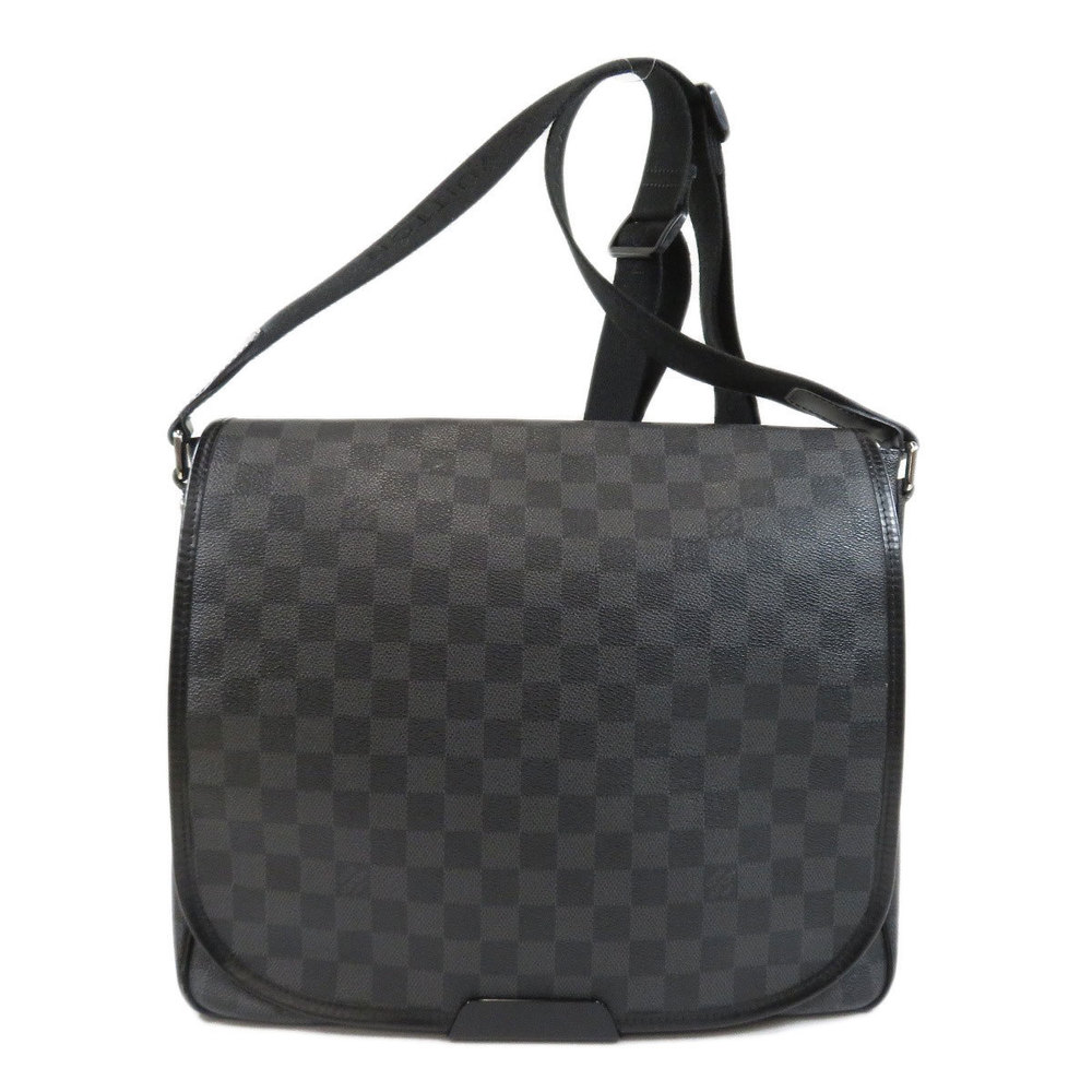 Louis Vuitton Daniel MM Graphite Shoulder Bag Damier Canvas